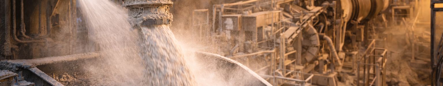 Produkcja cementu – silosy i infrastruktura cementowni