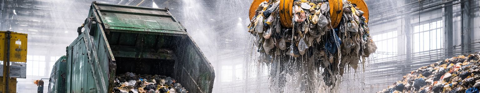 Przetwarzanie odpadów – instalacje recyklingu