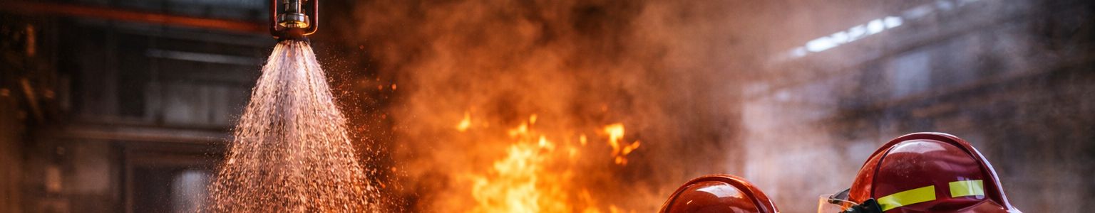 Systemy przeciwpożarowe w obiektach przemysłowych